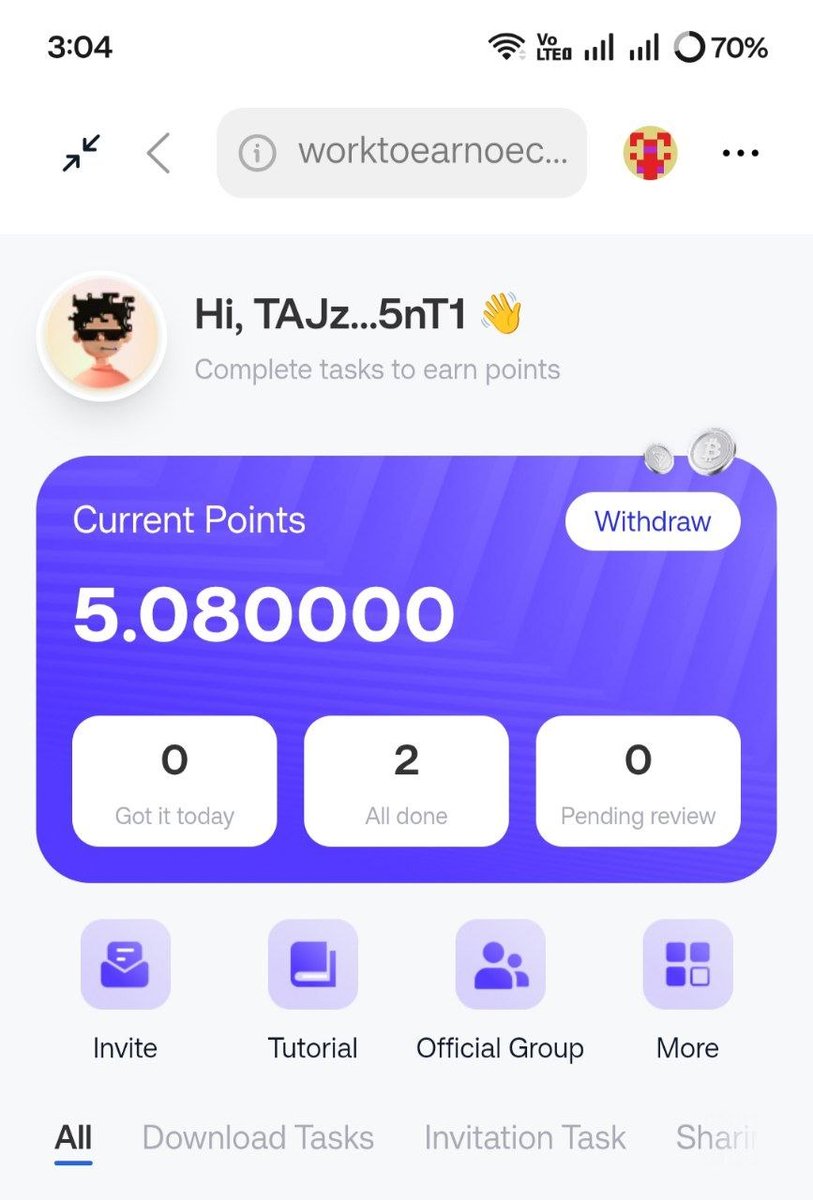 fatemaaislamh's tweet photo. ✅Task Link:- https://t.co/12WWqAH5UR

① Download Digital Shield App
➜ Create Wallet &amp; Save Backup Key 
② Go to DApp → Search Task Link
③ Choose any available task
④ Complete the task requirements
⑤ Submit it for verification

#WorkToEarn
#Web3
#Crypto
#Blockchain https://t.co/GlQ4Ao4FzY