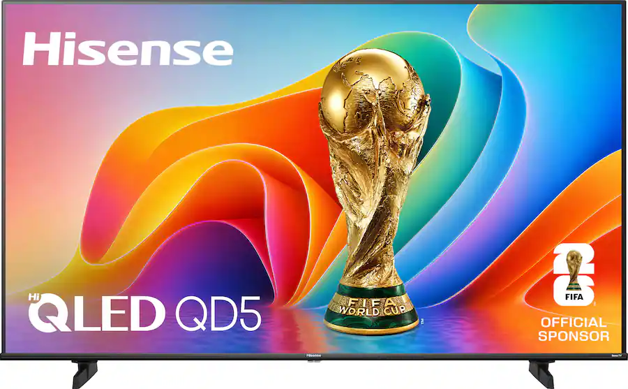 Wario64's tweet photo. Hisense - 58" Class QD50 Hi-QLED Series 4K UHD Smart Roku TV (2026) is $149.99 at Best Buy https://t.co/Fdk6J1j6jA #ad https://t.co/6O1Lmbsy7e