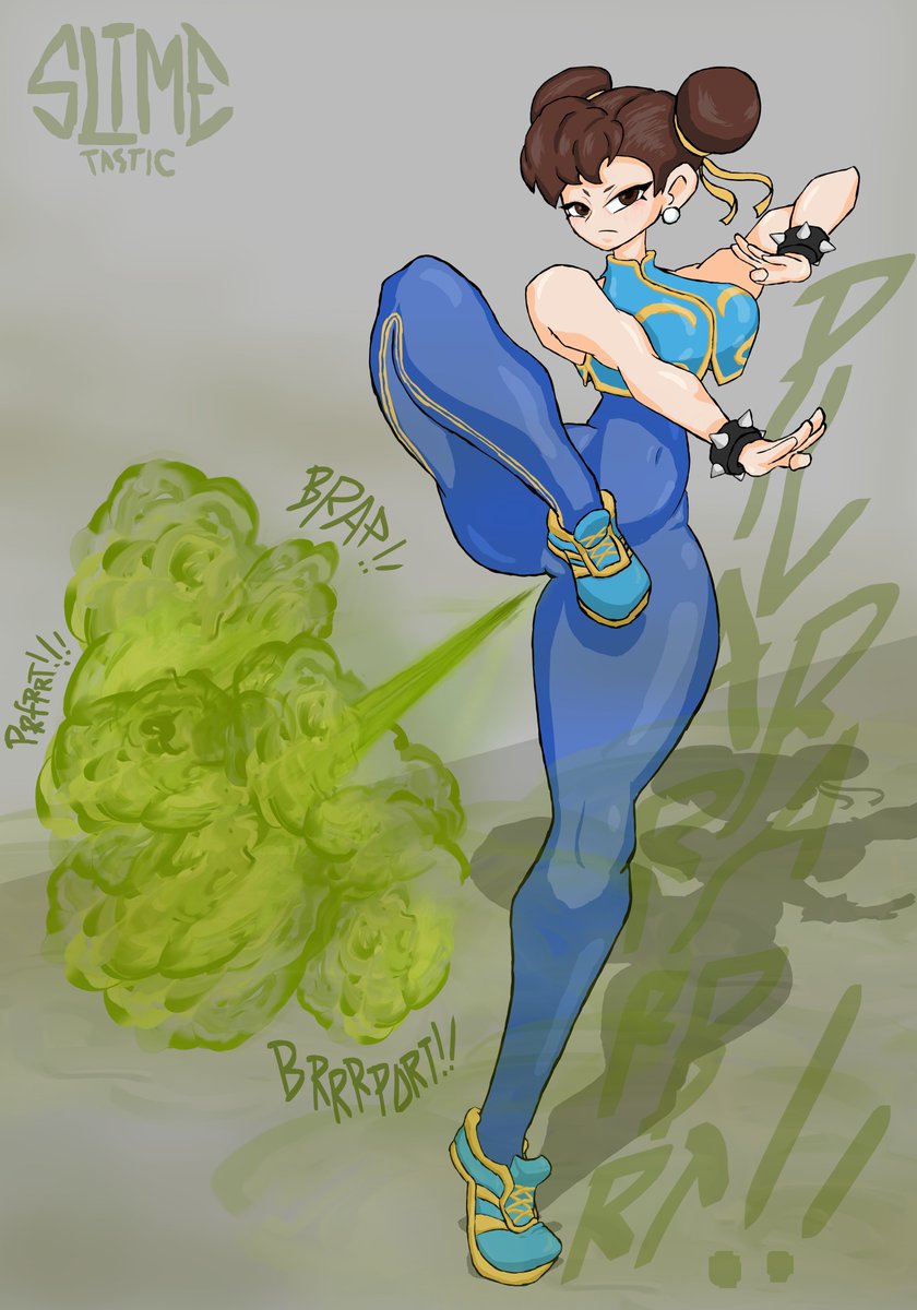 slimetasticzone's tweet photo. Chun Li #fart #fartart #fartfetish https://t.co/TuVgWuT6rm