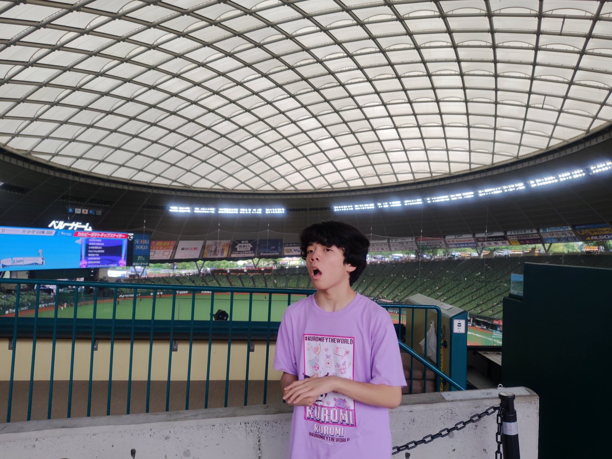 masakispapa's tweet photo. まーくんと野球観戦⚾️
応援に合わせて手を叩いたり。
よくわからないながらも楽しんでくれたのかなw https://t.co/zSs5E6p4k9