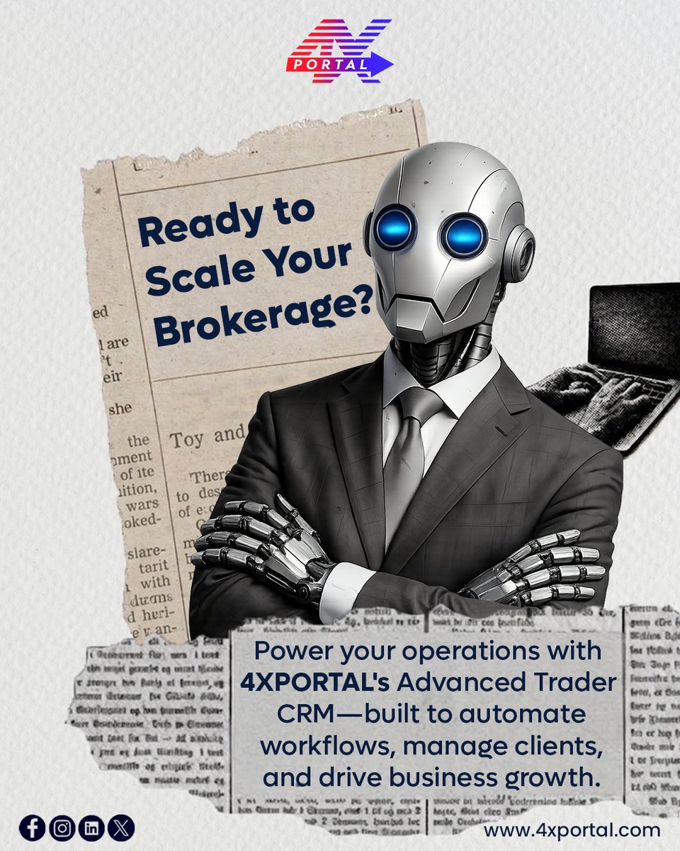 4xPortal_'s tweet photo. Scale your brokerage with smarter technology.

4XPORTAL’s Advanced Trader CRM streamlines lead management, client onboarding, compliance, and daily operations—all in one platform.

Book a demo: https://t.co/zBTkkOL79R

#4XPORTAL #ATARIACRM #ForexCRM #FinTech #ForexBroker https://t.co/EJ2K9r5nVO