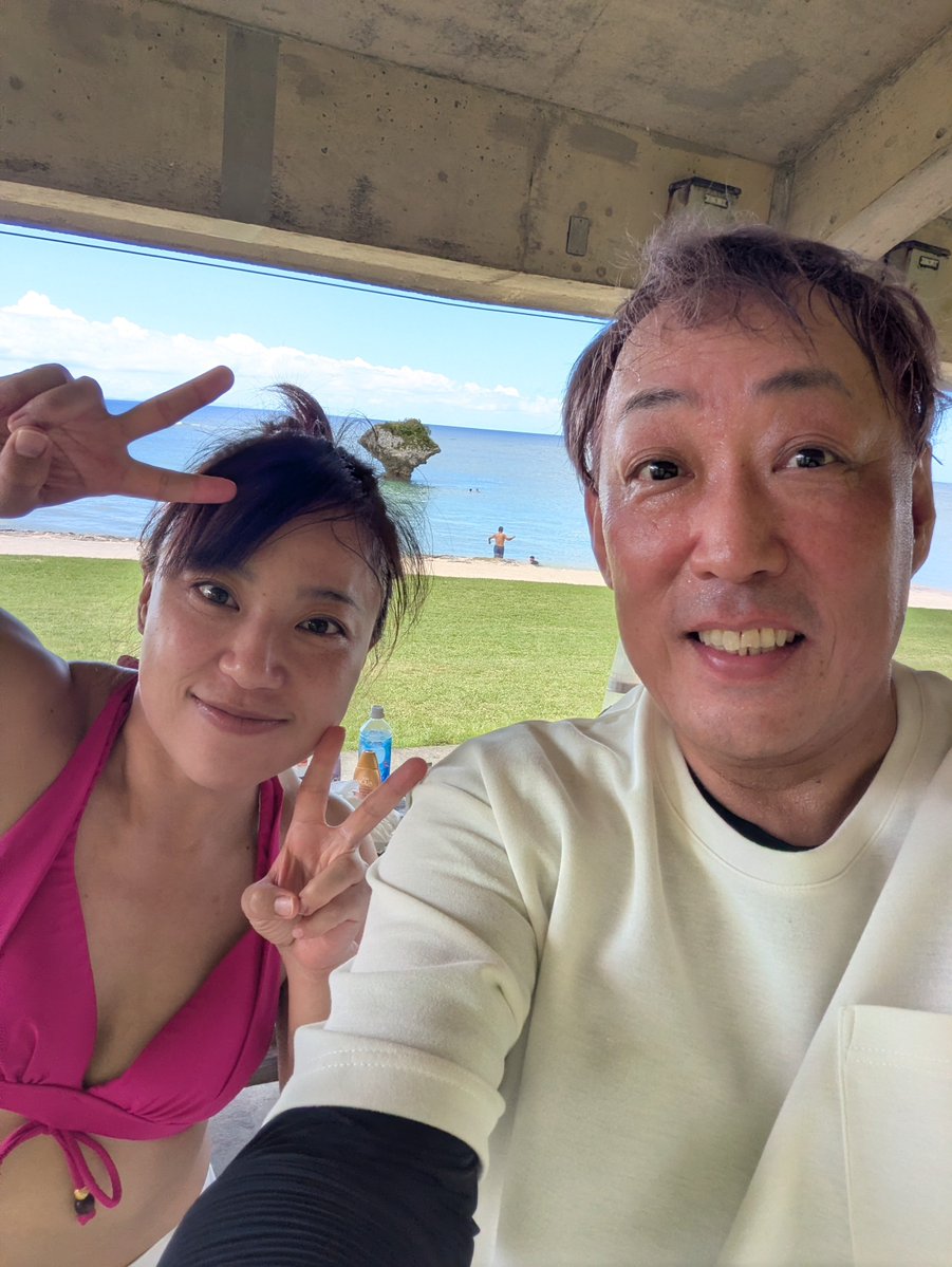 route33dodo's tweet photo. 僕が大好きな女子プロレスラーのお二人、高瀬みゆき選手と岩田美香選手と　バーベキューご一緒させてもらってます！

最高の時間を過ごさせてもらってます。
まだまだバーベキューは始まったばかり。
楽しみまくります。

#高瀬みゆき
#岩田美香
#仙台女子プロレスリング
#仙女魂 https://t.co/J8x5Wjcnlc