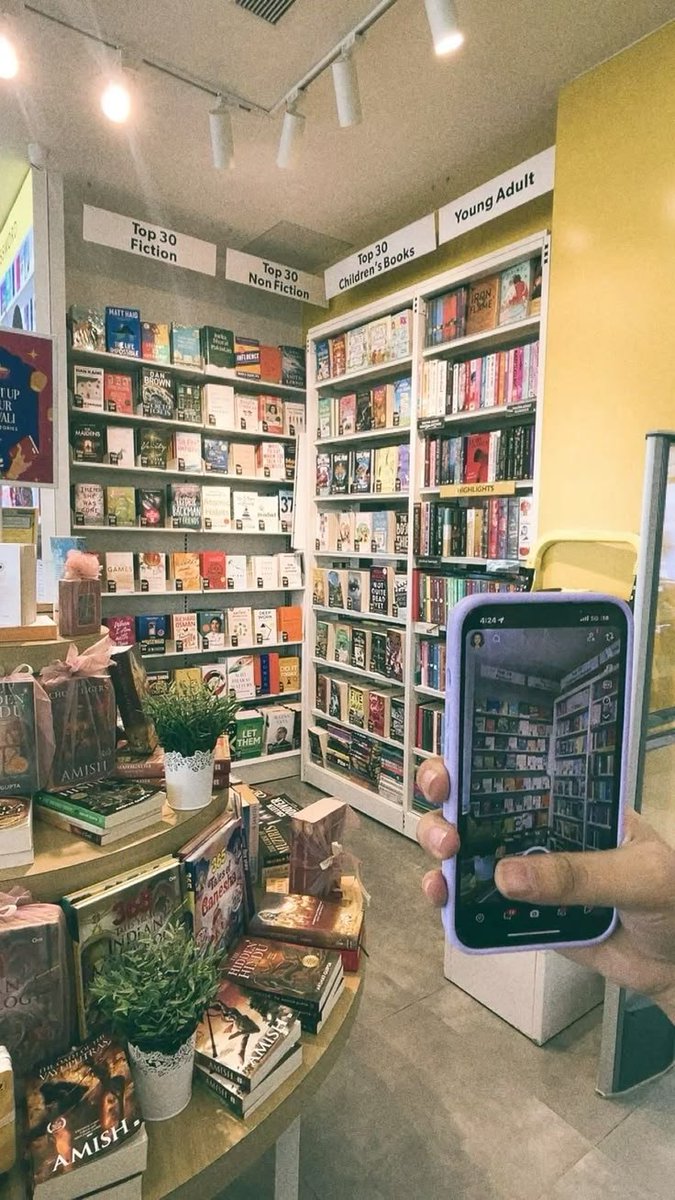 IamSriSudharsan's tweet photo. I'm a kinda person who LOVES reading books, wandering through libraries and bookshops for fun and therapy, and keeps buying books even with a thousand unread at home😎 https://t.co/BFAWmb1DRN