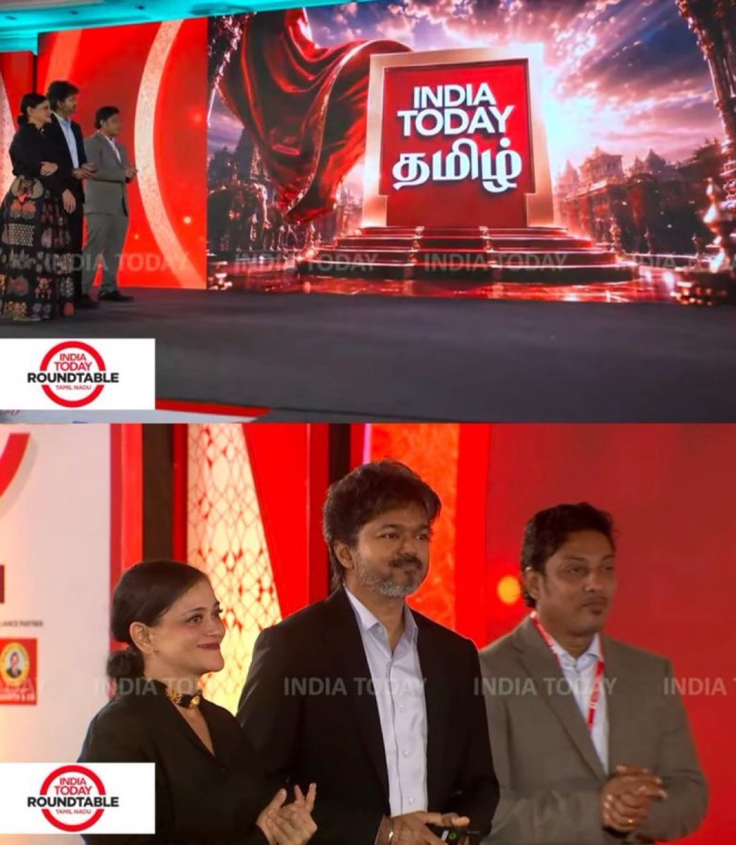 NameisGovindraj's tweet photo. Chief Minister Vijay Launched "INDIA TODAY TAMIL" 
@CMOTamilnadu https://t.co/WPtHx8JBQW