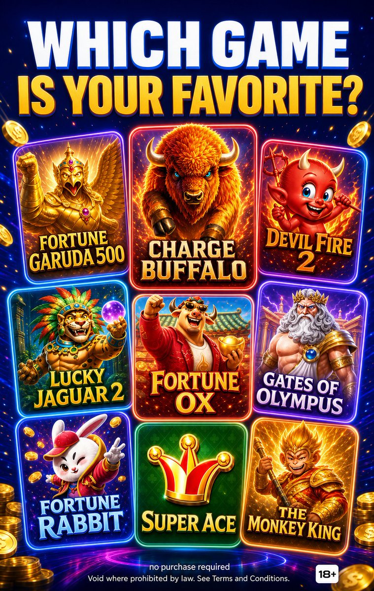 Spinbison's tweet photo. Thank you for all the attention and support. Which game in the poster is your favorite?

Reply with your pick and help us create an even better experience. 👇 https://t.co/aH9KTQAeGr