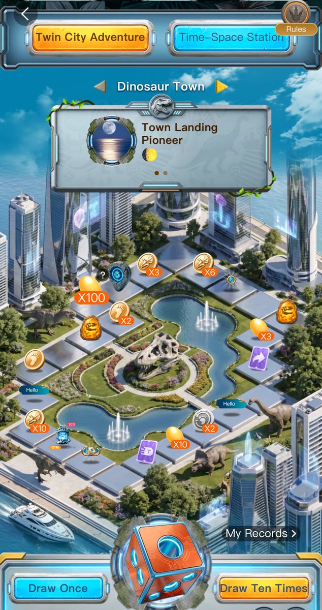 BIGOLIVEapp's tweet photo. Want to become the island ruler? 👑 
Think you have what it takes to beat the current champions? 💪 
Click to try now! 🔥🏝️🦖https://t.co/0S5ZoEdhxJ

#bigolive #JurassicGame #PrizeTime https://t.co/bpRNqK2ehy