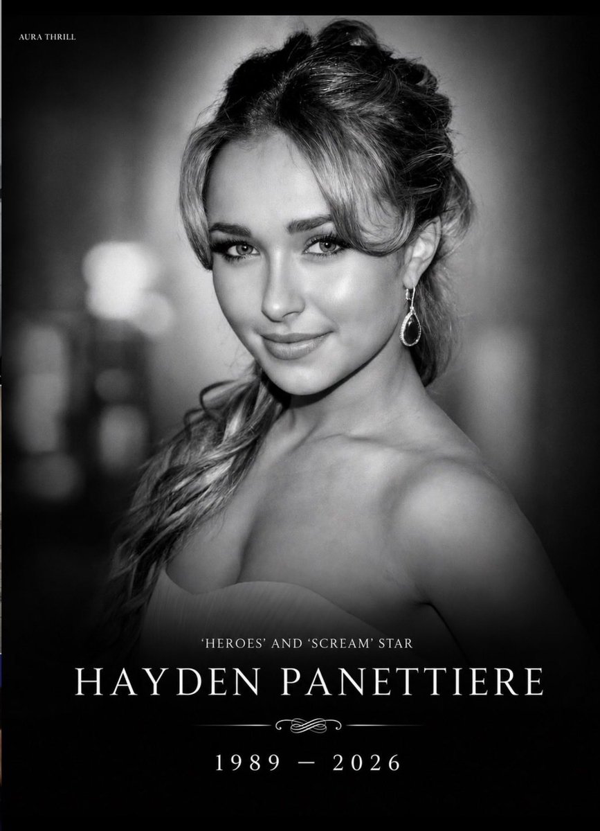 BitsieTulloch's tweet photo. Rest in peace, Hayden Panettiere. Heartbreaking. Love to her daughter and her family. 🕊️😔 https://t.co/rxcfd6B2Gw