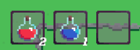 VicoGameDev's tweet photo. Hotbar consumable system in plants

Now you don't need to go into the inventory to drink a potion and is now able to use them in combat

#indie #game #Arcanspire https://t.co/naJZvZPS5C