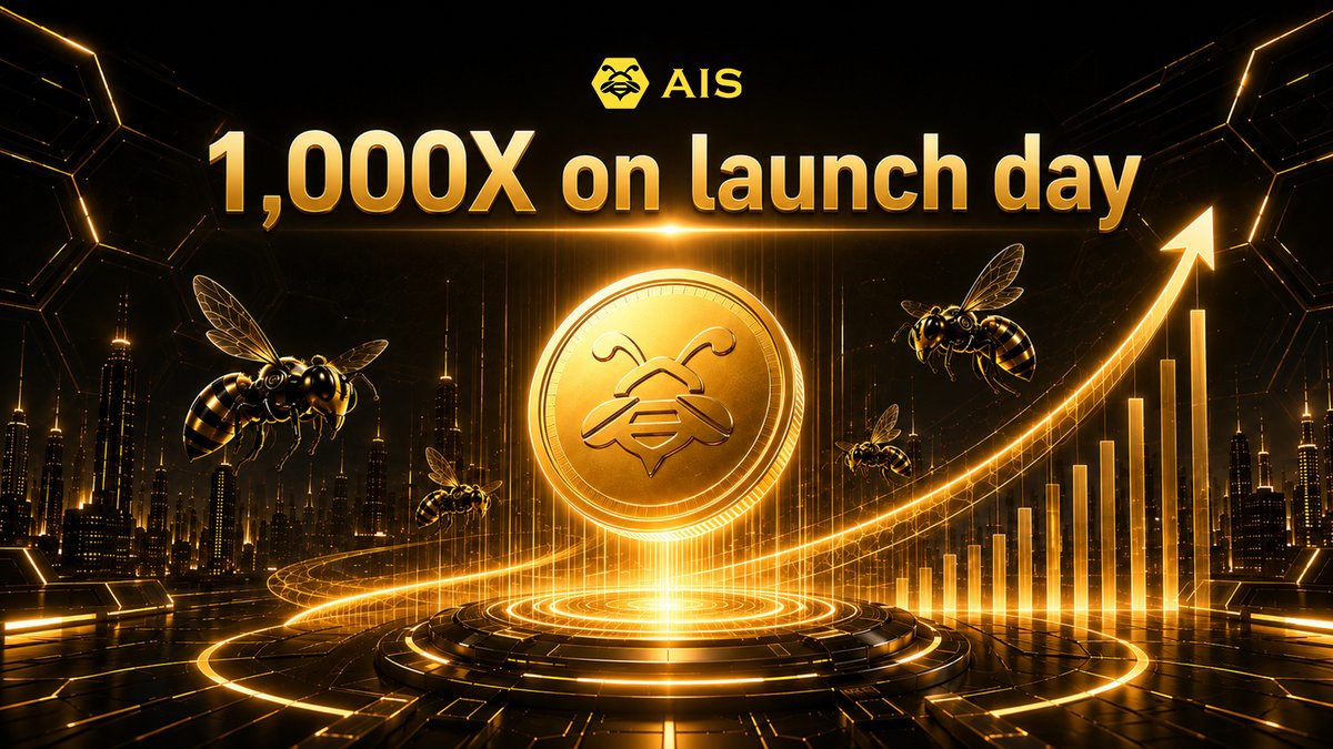 AIS_Agent's tweet photo. 🚀AIS IS LIVE.
Launched on August 16 — and Day 1 made a statement.

$0.0001 ➜ $0.100
🔥1,000X on launch day.

From zero to swarm speed. 🐝⚡️
The market has spoken.
The AIS era has begun.

#AIS #AI #Web3 #MultiAgent #AgenticAI https://t.co/LU9KtesDjR