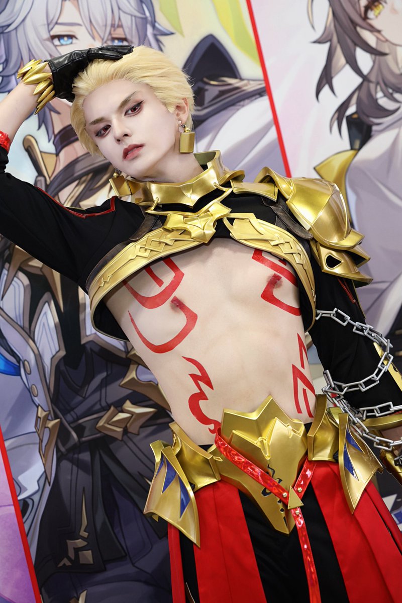 stqox_'s tweet photo. 260815⛓️ #C108

崩壊スターレイル× Fate ギルガメッシュ : スタンミ
@sutanmiJPN さん

#スタンミ #スタンミコミケ
#スターレイル108
#C108_cos https://t.co/Xpc9JfZDnq