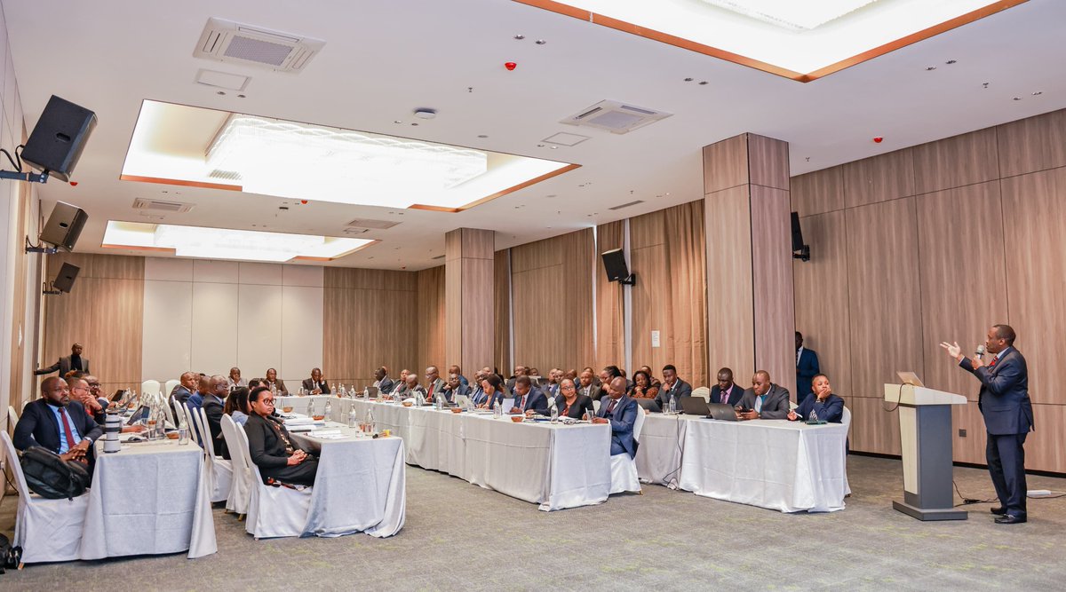 KeTreasury's tweet photo. PS Dr Chris Kiptoo @DrChrisKiptoo is chairing a one day Strategic Retreat bringing together Directors General and Heads of Departments to take stock of progress in implementing key reforms and strategic initiatives across the National Treasury.

Each Directorate is presenting progress under its mandate, implementation challenges, priorities and areas requiring stronger coordination.

The discussions are focussing on removing bottlenecks, strengthening accountability and sharpening the institutional focus on delivery.

The objective of the retreat is to strengthen implementation, accelerate results and deliver greater impact.@JohnMbadiN @ppp_kenya