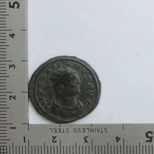 ローマ帝国 276年 アントニニアヌス貨 フロリアヌス帝》 造幣都市