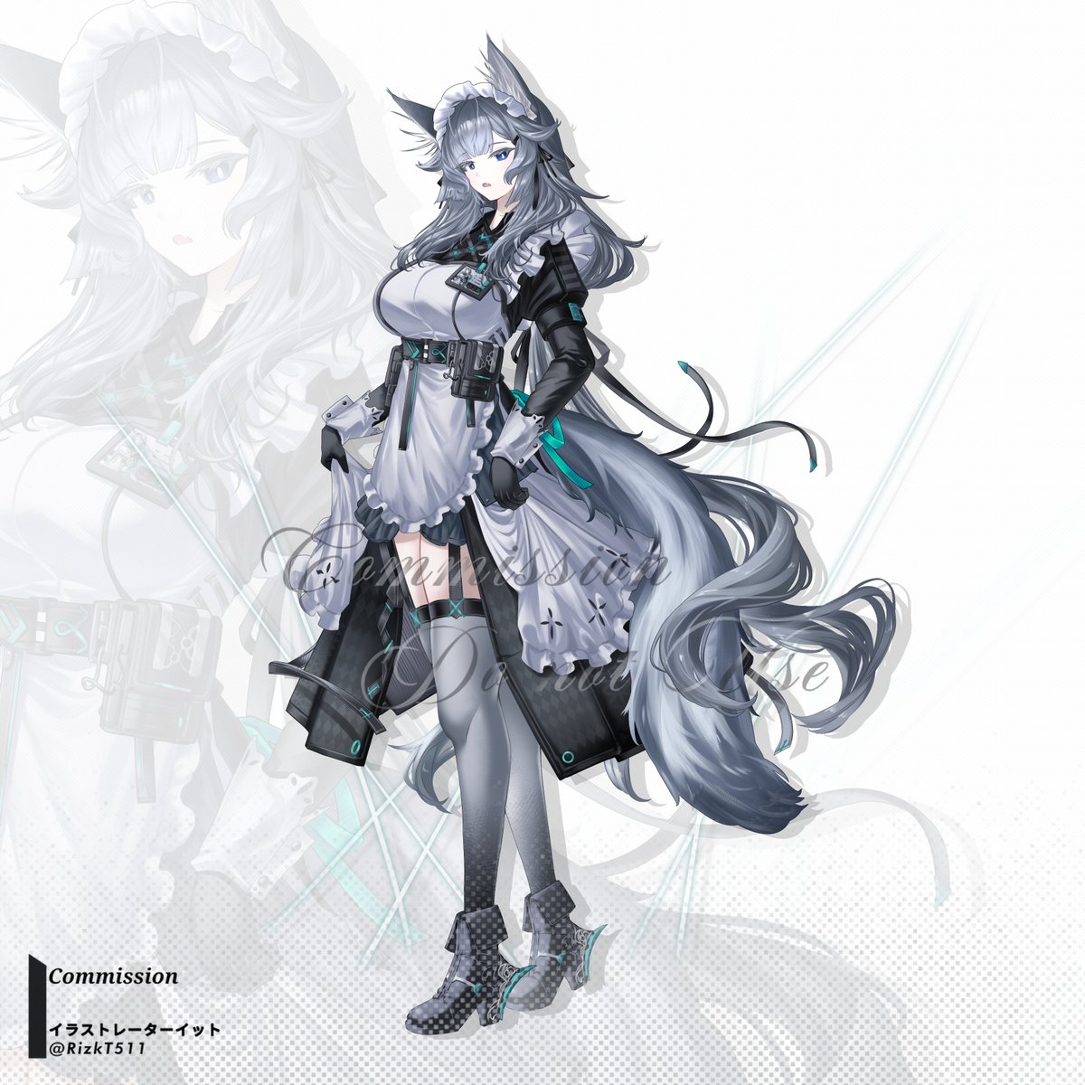 RizkT511's tweet photo. Victorian maid arknights OC request has completed, thank you 🙏

#OC #Commission https://t.co/8rTusC9yOW