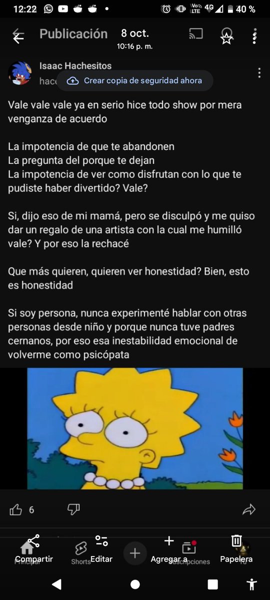 KerseelFL's tweet photo. @Isaacpath @TeamYouTube Ya estás llorando acosador? https://t.co/WC9gNXSTtg