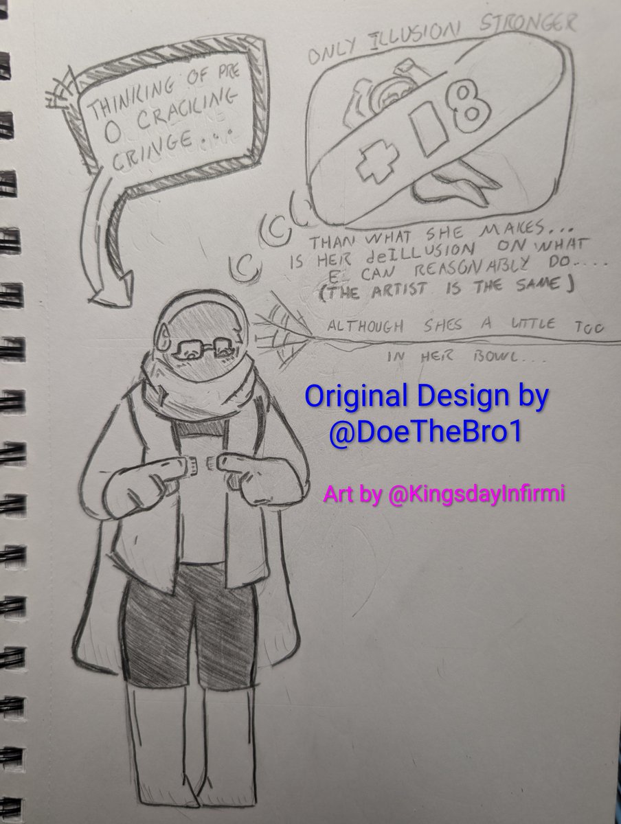 KingsdayInfirmi's tweet photo. Loved this Design so wanted to do some quick art while I watch Game Changers with Friends. https://t.co/pURWDGKa2i