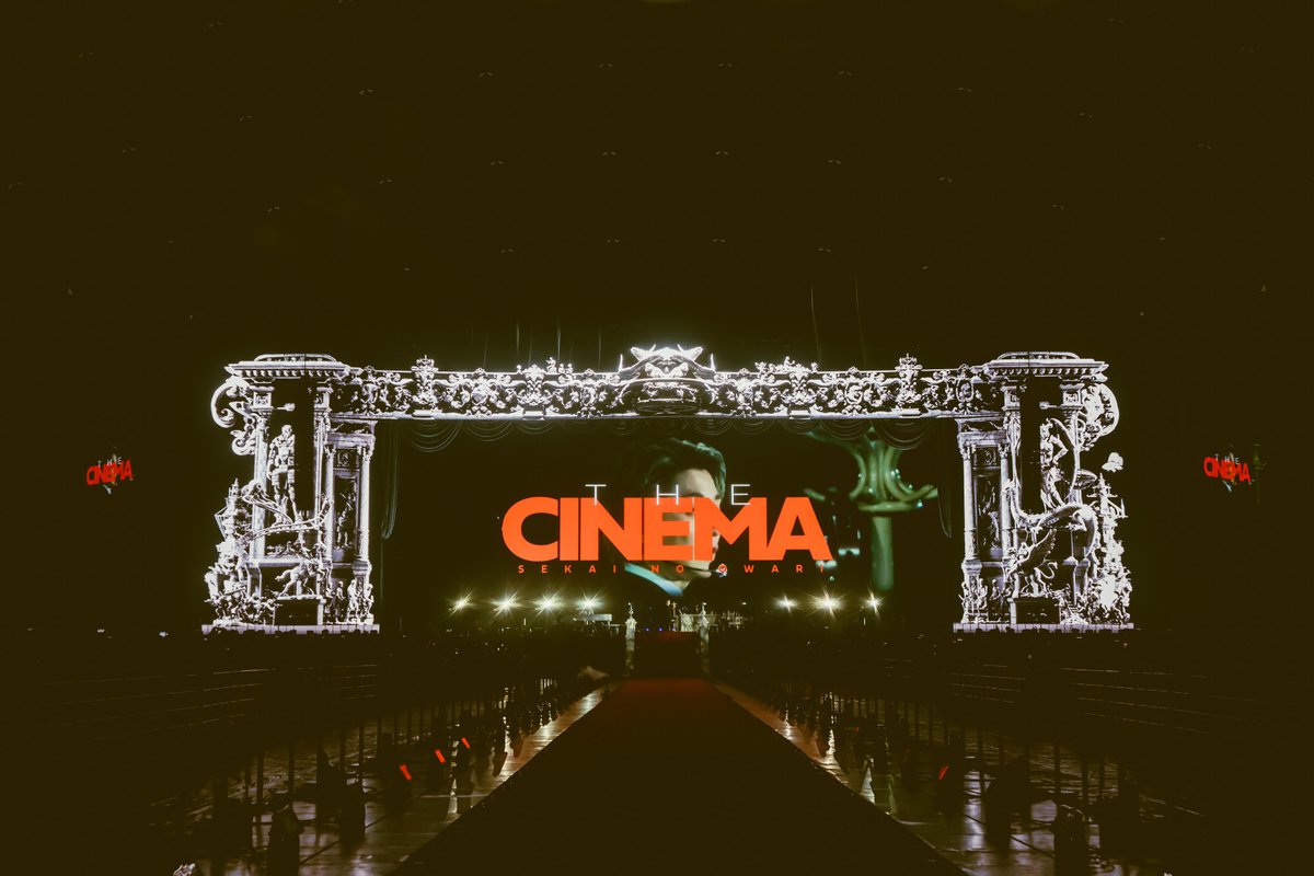 TokyoDomeCity_'s tweet photo. ◤￣￣￣￣￣￣￣￣￣￣
 　SEKAI NO OWARI
　DOME TOUR 2026
　 「THE CINEMA」
＿＿＿＿＿＿＿＿＿＿◢

約4年ぶりとなった東京ドーム公演🎬

会場を包んだ熱気と感動のひとときが
皆さまの心に残る
特別な思い出となりますように✨

#SEKAINOOWARI #THE_CINEMA
@SekaiNoOwariOFC https://t.co/VvTQh48Drx