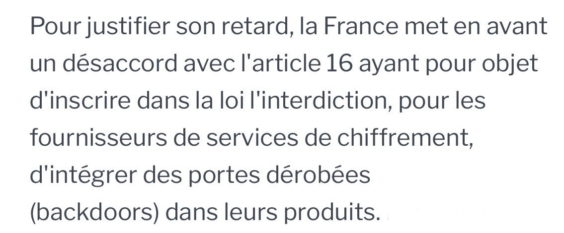 philippeherlin's tweet photo. 🔴RÉVÉLATION : pourquoi autant de fuites de données en France ? Le gouvernement refuse d'appliquer la directive NIS 2 (obligations renforcées de gestion des risques cybersécurité) parce qu'il veut espionner les Français. https://t.co/Q7JCduaAui
