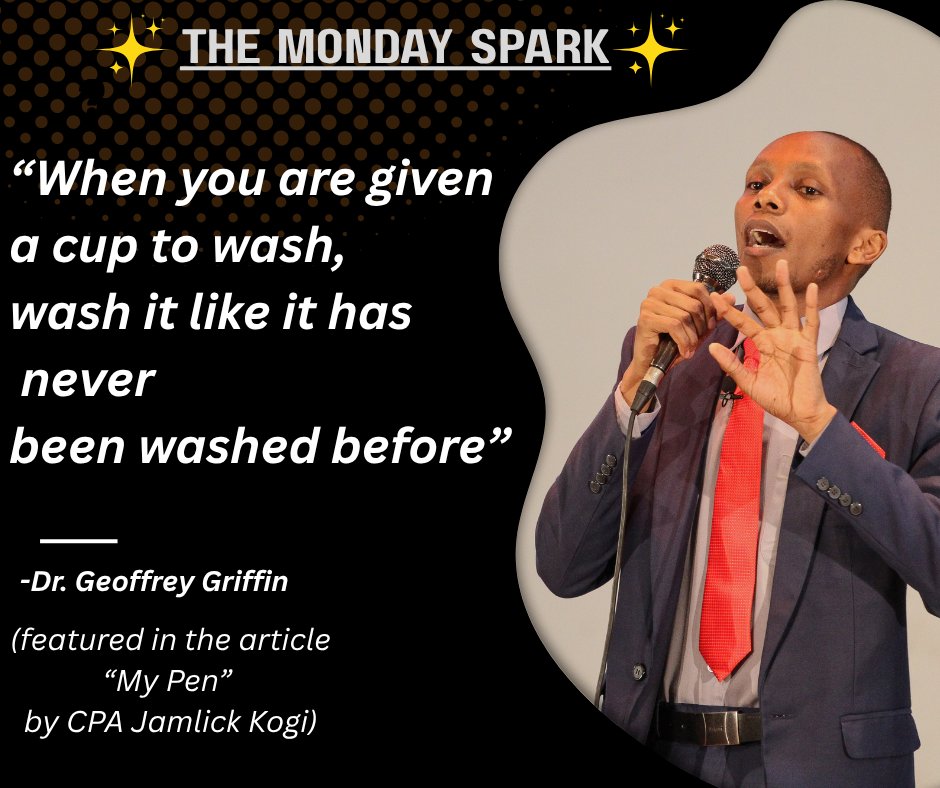 McKogi's tweet photo. “A cup is small, but your attitude isn’t. Passion is one of the 7 Ps in The X-Matrix. Bring energy, commitment and excellence to every task.” 
@BernardBrown @AgnesNyaguthie  @IsraelRobertBurale @WaleAkinyemi 
#TCMAfricaEvents #GlobalEventPlanner #InternationalSpeaker #CorporateMC https://t.co/xnvBxywwQ6