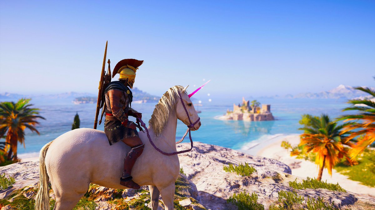 games_best63's tweet photo. ✅️ Assassin's Creed Odyssey

🦄

#AssassinsCreedOdyssey
#ACFinest
#AssassinsCreed
#ACPhotoMode
#TheOdyssey
#Ubisoft
#PhotoMode
#VirtualPhotography
#GamingPhotography
#VPVONTEXT
#VPWorld
#GamePhotography
#VirtualShot
#PlayStation
#PS5
#PlayStationShare
#PSShare
#CapturedOnPS5 https://t.co/qQLfW8zYi9