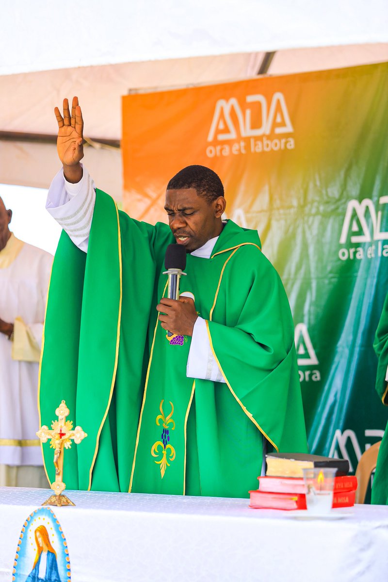 AMDAUganda's tweet photo. A Momentous Day at the AMDA Caravan Run for Nyabwina 2026.

Yesterday's 16th August,2026 marked the 2nd Edition of the Annual AMDA Caravan Run that brought together the sport, faith, and AMDAcommunity in a one unforgettable day ,a fitting set pace for the bigger Caravan Visit to Nyabwina parish  on the 4th-6th September 2026.

The morning opened with energy as runners took on the 10km and 5km splints, testing endurance and  the spirit alike.The day shifted into reflection as Rev. Fr. Gaston Muhwezi led Mass , his first since marking his 1-year anniversary. His message struck a powerful chord: "Burdens, failures, and words of people should not deter us from seeking God's endless mercy."

Then the AMDA Jamboree took center stage, featuring showdowns between MOGA, KISOBA, SAJOBA, and AMDA families One, Two, Three, and Four. After the spirited competition, SAJOBA emerged victorious.

From the race route, to prayer, to the roar of the Jamboree crowd , the day carried a rhythm all its own, uniting body, soul, and community in preparation for what is  ahead.This was more than a warm-up. It was a reminder of why we run, why we gather, and why we give back. Nyabwina, we are almost there.
#AMDACaravanRun2j026 #RunForNyabwina2026 #TuribamweOmuriKristo.