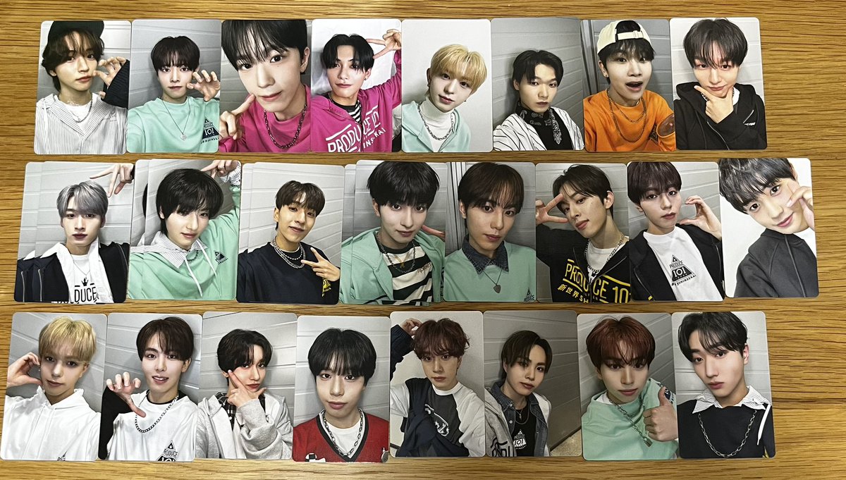OSrtxg's tweet photo. KO1KEYZ コイキーズ 1ST FAN MEETING 交換 
PRODUCE101JAPAN新世界 日プ

 【譲】 画像
 【求】 シンヘン・柳谷・飯塚・濱田 
ファンミグッズ→トレカ・缶バッジ何でも
新世界ファイナル→トレカ何でも

郵送希望
比率違いの交換可能
条件の良い方優先させていただきます。
お気軽にお声掛けください https://t.co/veQbLaVJoo