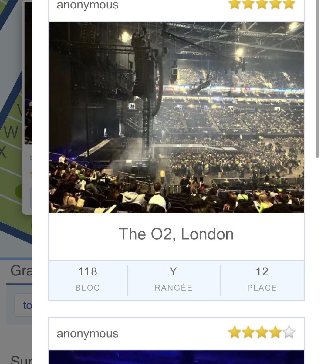 Dashuriesvf's tweet photo. Je vends une place pour Ariana grande le 20 août !!! 190€ prix d’achat ( elle a cette vue mais plus proche de la scène ) c’est une ranger T place 11 section 118
#ArianaGrandetickets #london #arianagrade https://t.co/LEY6BzxRA7