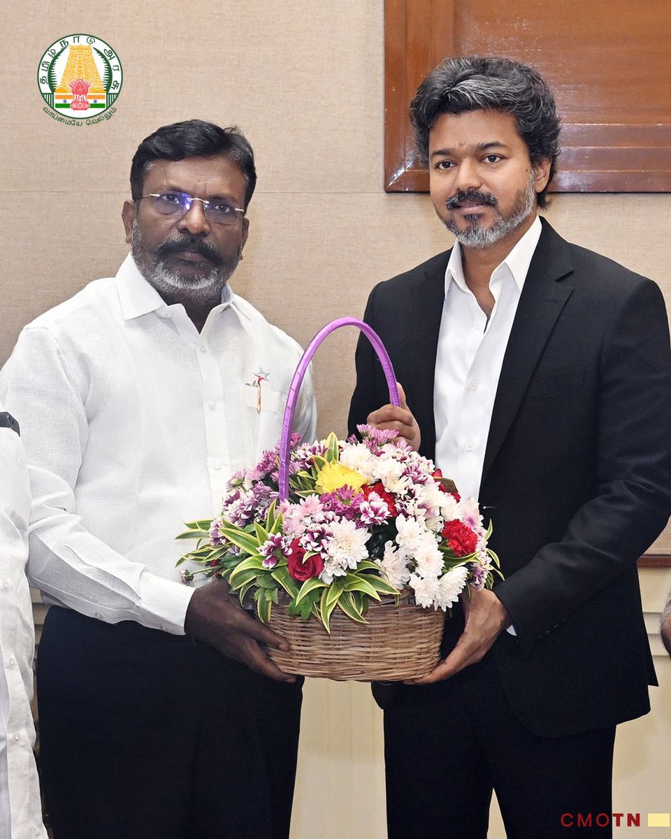 CMOTamilnadu's tweet photo. விடுதலைச் சிறுத்தைகள் கட்சித் தலைவரும் நாடாளுமன்ற உறுப்பினருமான எழுச்சித் தமிழர் முனைவர் தொல்.திருமாவளவன் அவர்களுக்கு எனது மனமார்ந்த பிறந்தநாள் நல்வாழ்த்துகள்!

சமூகநீதி, சமத்துவம், ஜனநாயக விழுமியங்கள் மற்றும் விளிம்புநிலை மக்களின் உரிமைகளுக்காகத் தொடர்ந்து குரல் கொடுத்துவரும் தங்களின் பொதுவாழ்வுப் பயணம் மென்மேலும் சிறக்கட்டும்.

தாங்கள் நல்ல உடல் நலத்துடனும், நீண்ட ஆயுளுடனும் வாழ இந்நாளில் வாழ்த்துகிறேன்!

#CMJosephVijay‌