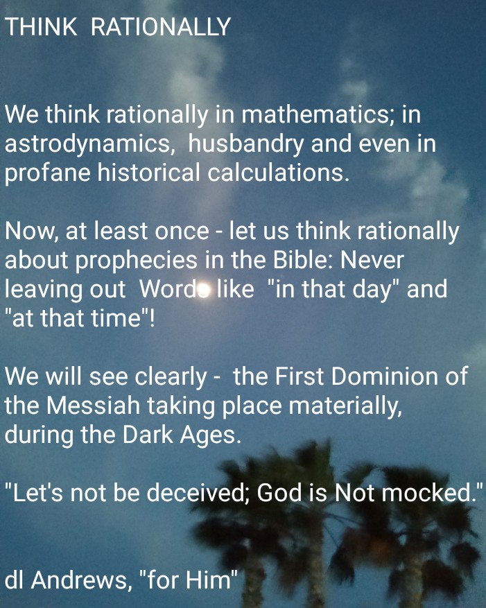 forHimaName's tweet photo. While reading  Bible passages regarding End-times - for clarity, shouldn't we be aware of the audiences to whom Jesus and His apostles were addressing, 2,000 years ago?  (Continued in the photo description.) https://t.co/HYkbQNSvMz