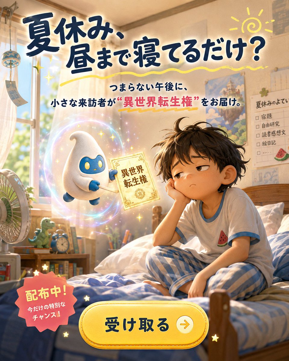 wizzr_app's tweet photo. 残り少ない夏休みを充実させよう！

【wizzr β版リリース中】

#wizzr #ブルバ𝟭𝟬𝟬 #ブルバ１００ #新しいSNS https://t.co/guRrVm9RND