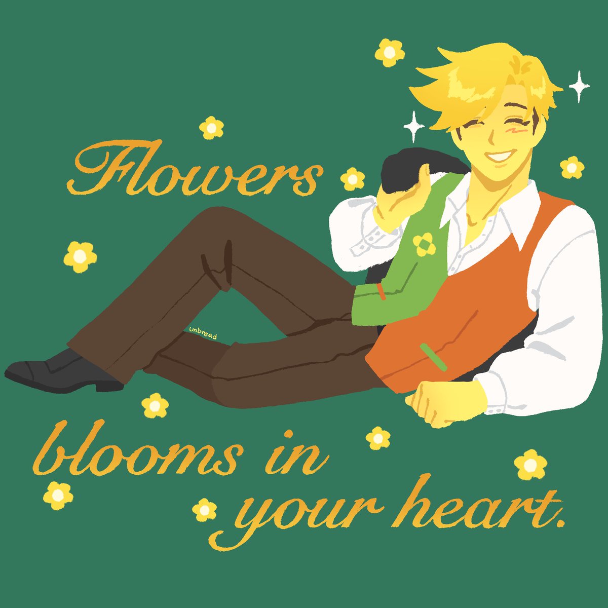 makoyzu's tweet photo. design for a flowery tote. heh… #deltarune https://t.co/H1VHZrLb0R