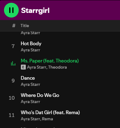 kitayi_94's tweet photo. @billboard we are proud that our one and only released her record that is fun, healing, motivating and puts you in all places. True artistry as she does, but the growth is incredible. #heavenbaby #msPaper just multidimensional. We are streaming! #STARRGIRL https://t.co/lEdWyk5yoQ