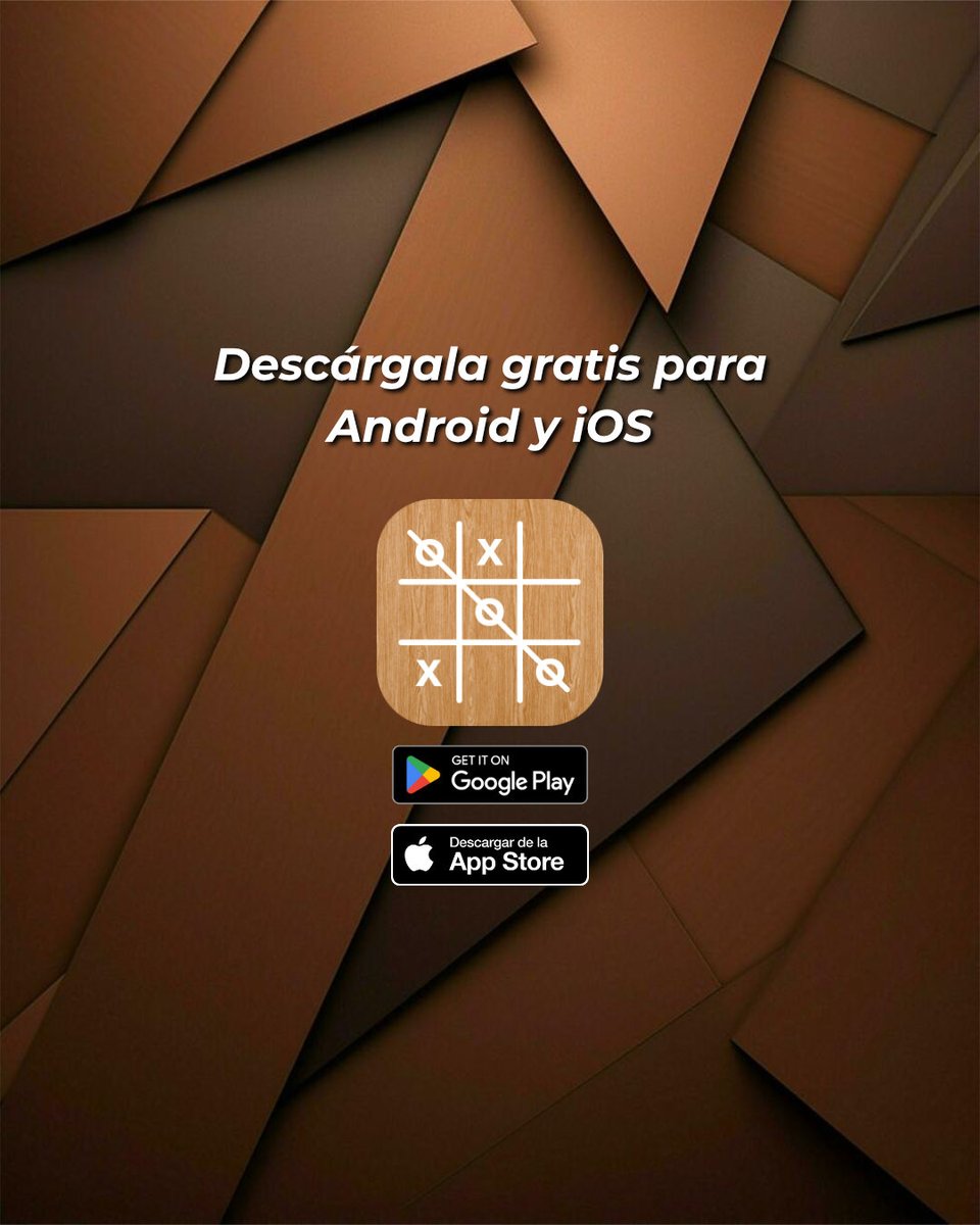 timetoapps's tweet photo. ⭕️❌ Simple, divertido y Adictivo. Juega al Tres en Raya para Android y iOS y reta a tus familiares y amigos, descarga la app aquí: 
Para Android: https://t.co/sQa2ciPHBC
Para iOS: https://t.co/2JerZVsrSz

#gato #tresenraya #tateti #juego #app #España #México https://t.co/yGs7Lcp9l2