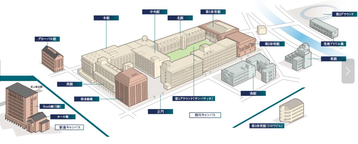 D5M5ua's tweet photo. 知名度の低い大学（大阪編）2
〇大阪成蹊大学（学生数：4381）大阪市東淀川区
◎学部→①経営（２学科４コース1206）②芸術（8コース1089）③教育（4コース1049）④国際観光（３コース365）⑤看護（１学科354）⑥データサイエンス（３コ���ス318）⑦経済（新設予定）
＊系列校→びわこ成蹊スポーツ大学 https://t.co/wcXbYmr8jH