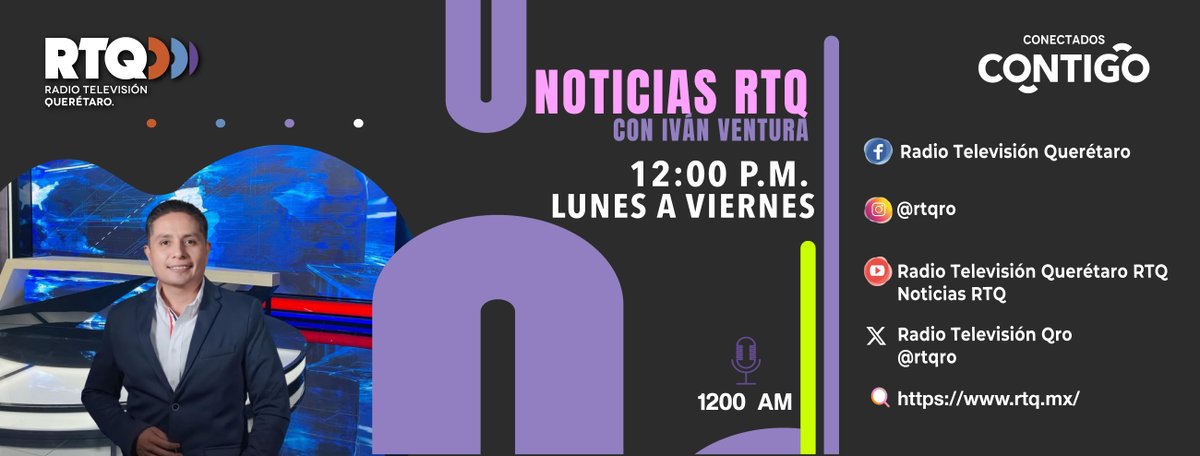 rtqro's tweet photo. #RadioJalpan📻
Mantente conectado y sé parte de nuestra cobertura en todo Jalpan, con el gran conductor Iván Ventura, de #Lunes a #Viernes.
📌 A las 12:00 p.m.
📻 Por 1200 AM Jalpan de Serra
#RTQRadio #Querétaro #RTQ #NoticiasRTQ #IvánVentura #Jalpan https://t.co/UC5QL242Lm