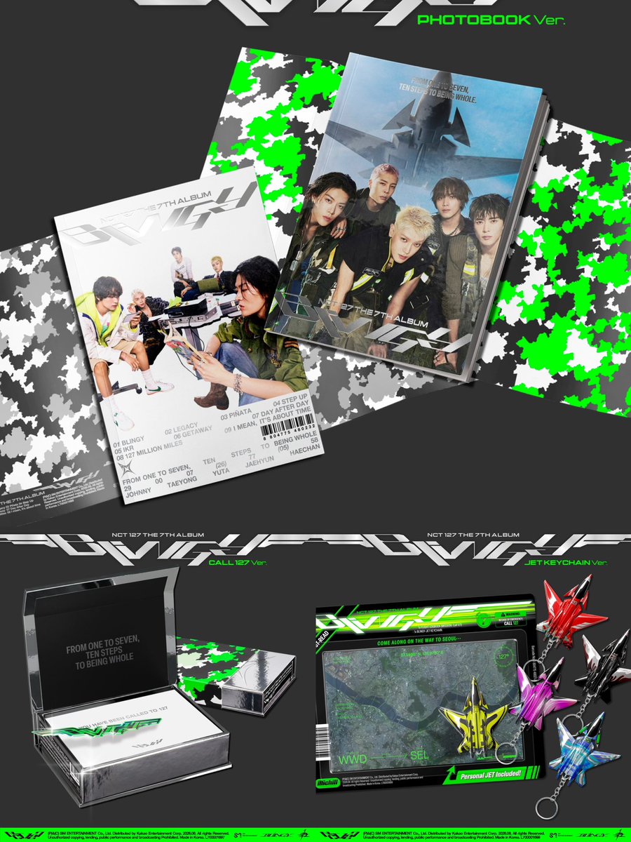 jellywoonn's tweet photo. รีทวิตสุ่มเเจก Keychain 1 บั้ม💌

รอบหิ้ว ✈️ อัลบั้ม NCT 127 The 7th Album 'BLINGY' ถึงไทย 30/8 
⭐️ เบเน Hottracks หิ้วเองทุกบั้ม เอากลับเอง

- JET Keychain ver. (Random) = 750 /มัดจำ 350
- Call 127 ver. = 620 / มัดจำ 300
- Photobook ver. (เลือกเวอร์) = 500 / มัดจำ 300
- Poster ver. (เลือกปก) = 390 / มัดจำ 200
- Smini ver. (เลือกเมม) = 420 / มัดจำ 250

⚠️ ชำระส่วนที่เหลือ 24/8 เดี๋ยวทางร้านทักแจ้งค่ะ⚠️

🚛 ค่าส่งเหมา 50 บาท
🛒สั่งซื้อ dm @jellywoonn เท่านั้น

ร้านมีรีวิว #รีวิวjlw / จดทะเบียนพาณิชย์ ✅ ฝากร้านด้วยนะค้า🙏
⏩️ เเกะเช้คการ์ดในไลฟ์ได้ในวันเเรกที่วางขาย ที่ Tiktok : BABEKIMDOSTORE

 #ตลาดนัดnct  #ตลาดนัดnct127