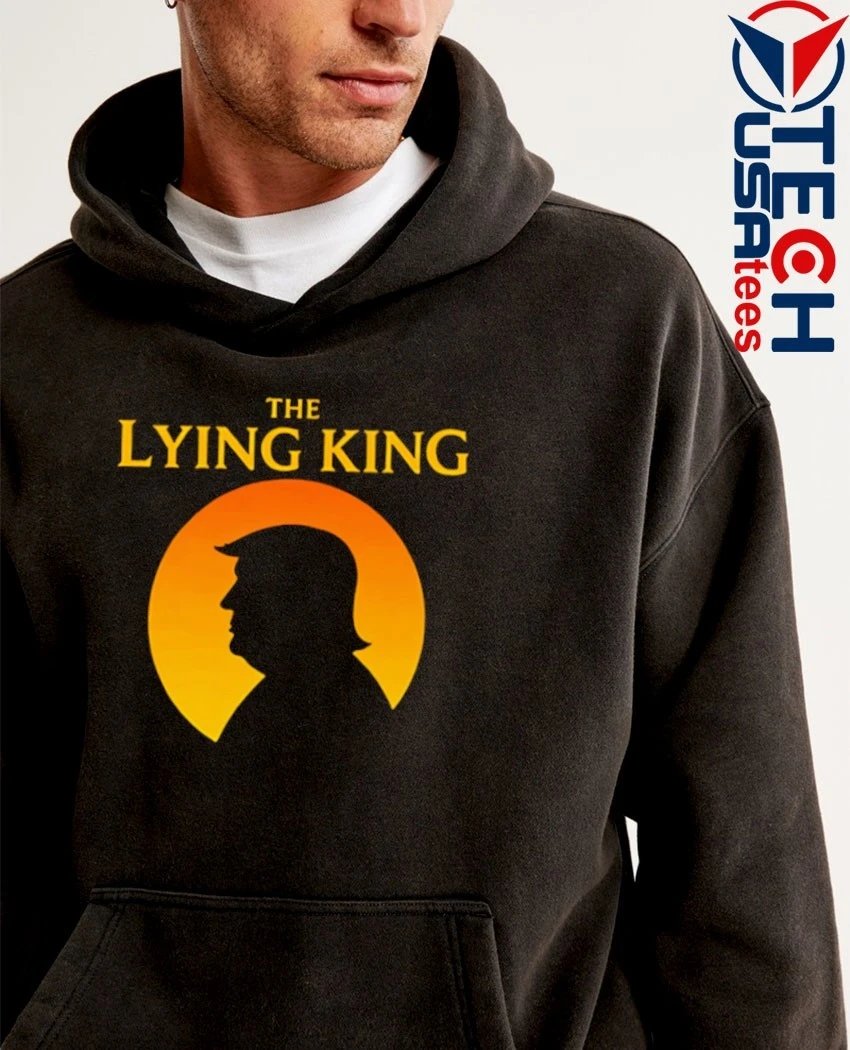 TechTeesUSA's tweet photo. ๐๏ธ Satirical political commentary with a cinematic twist! Rep the bold "The Lying King" Donald Trump shirt.
https://t.co/OX2IQOhq9n
#DonaldTrump #PoliticalSatire #LyingKing #GraphicTee #StatementShirt #TechTeesUSA https://t.co/7oWemVhk1o