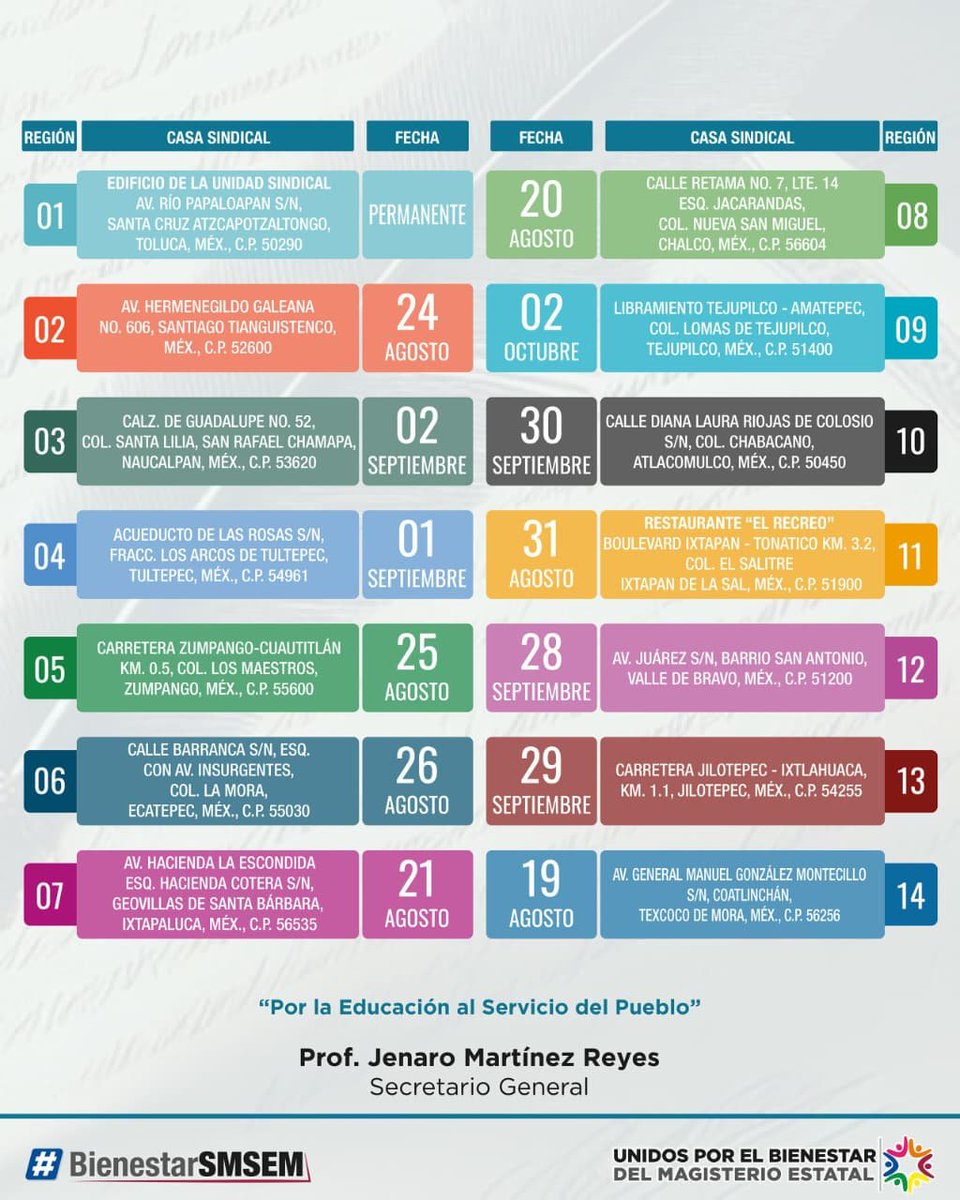 Puntodexpresio's tweet photo. Jornada de Carta Testamentaria del SMSEM
A partir del 19 de agosto, docentes podrán tramitar o actualizar su documento en todo el estado.
🔗 https://t.co/0AV76foEVn
#SMSEM #Edomex https://t.co/x8pxhIffFP