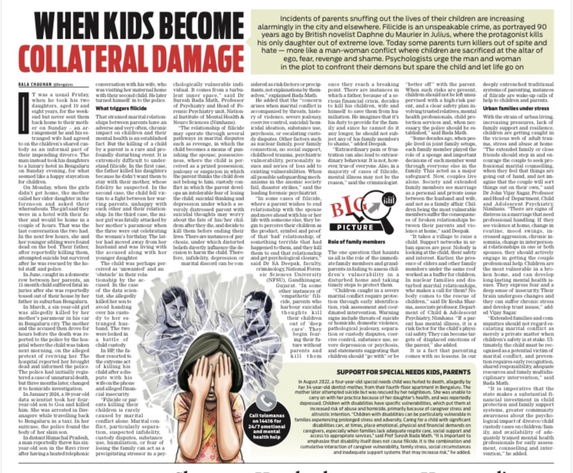 XpressBengaluru's tweet photo. #BigPicture: Incidents of parents snuffing out the lives of their children are increasing alarmingly in the city and elsewhere.
@balachauhan 
https://t.co/YikAAA9ZkP https://t.co/tyku8KTCm8