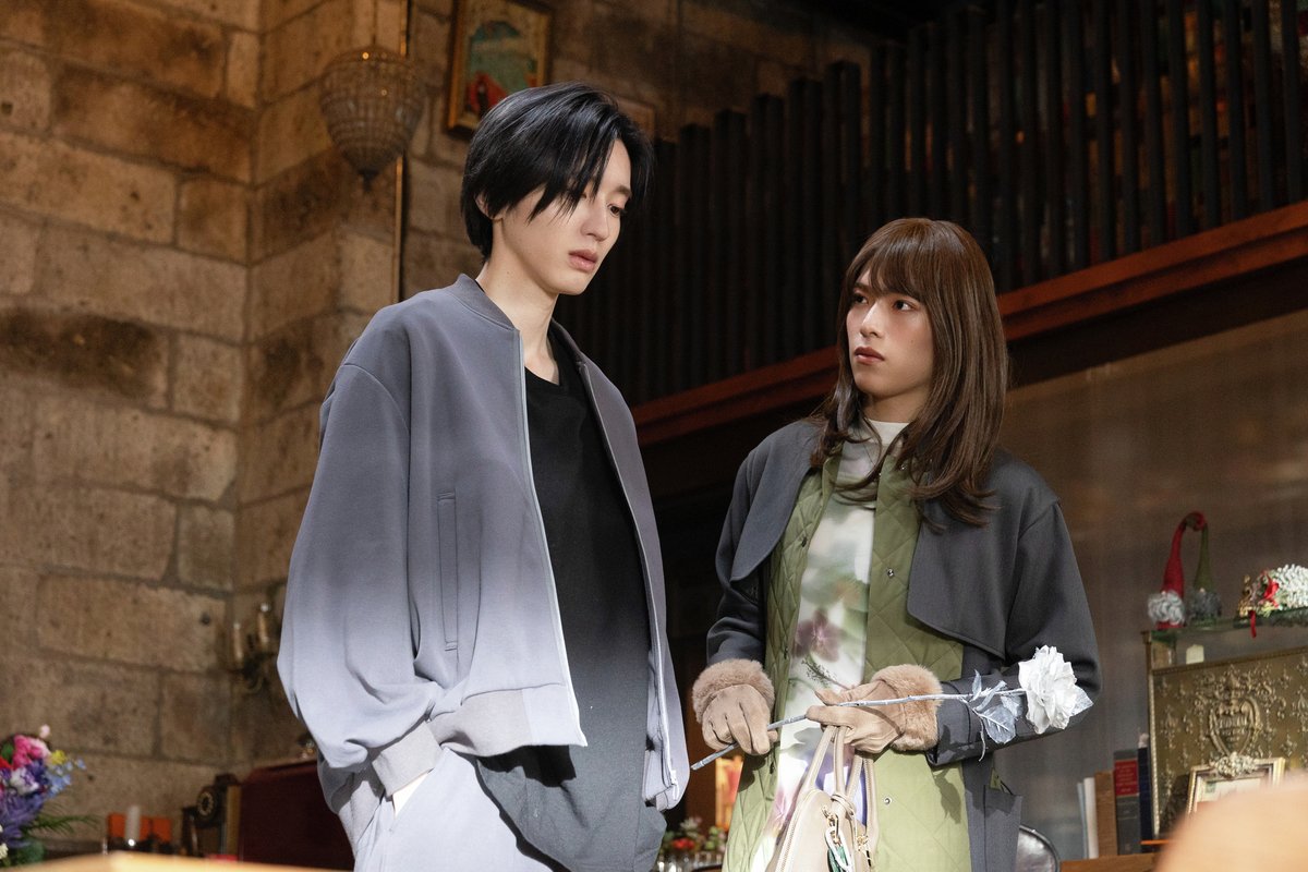 modelpress's tweet photo. なにわ男子・道枝駿佑主演ドラマ
「M.I.S.S.I.O.N. 歌劇な潜入捜査官」

道枝のドラキュラ姿・ACEes深田竜生が
女性に扮する姿など場面写真7カット解禁

9月14日（月）～Prime Video独占配信🎥
https://t.co/8IRRBJgZnu

＜出演者👤＞
道枝駿佑　
久保史緒里
渋谷凪咲
石井杏奈
白本彩奈
杏花
深田竜生（ACEes）
山崎紘菜
峯村リエ
髙嶋政宏