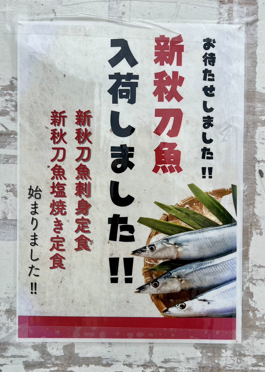 media_neko's tweet photo. きょうのランチは大船渡の海の幸ふるまいセンターで大船渡港に初水揚げされたばかりのサンマの塩焼き定食を食べたよ。800マイル沖合から2昼夜半かけて届けてくれたサンマは海の男の心意気が詰まっていてパワー漲るうまうまだよ╰(*´︶`*)╯♡
#気仙食べまくり #おいでよ大船渡 https://t.co/DtooftgJba