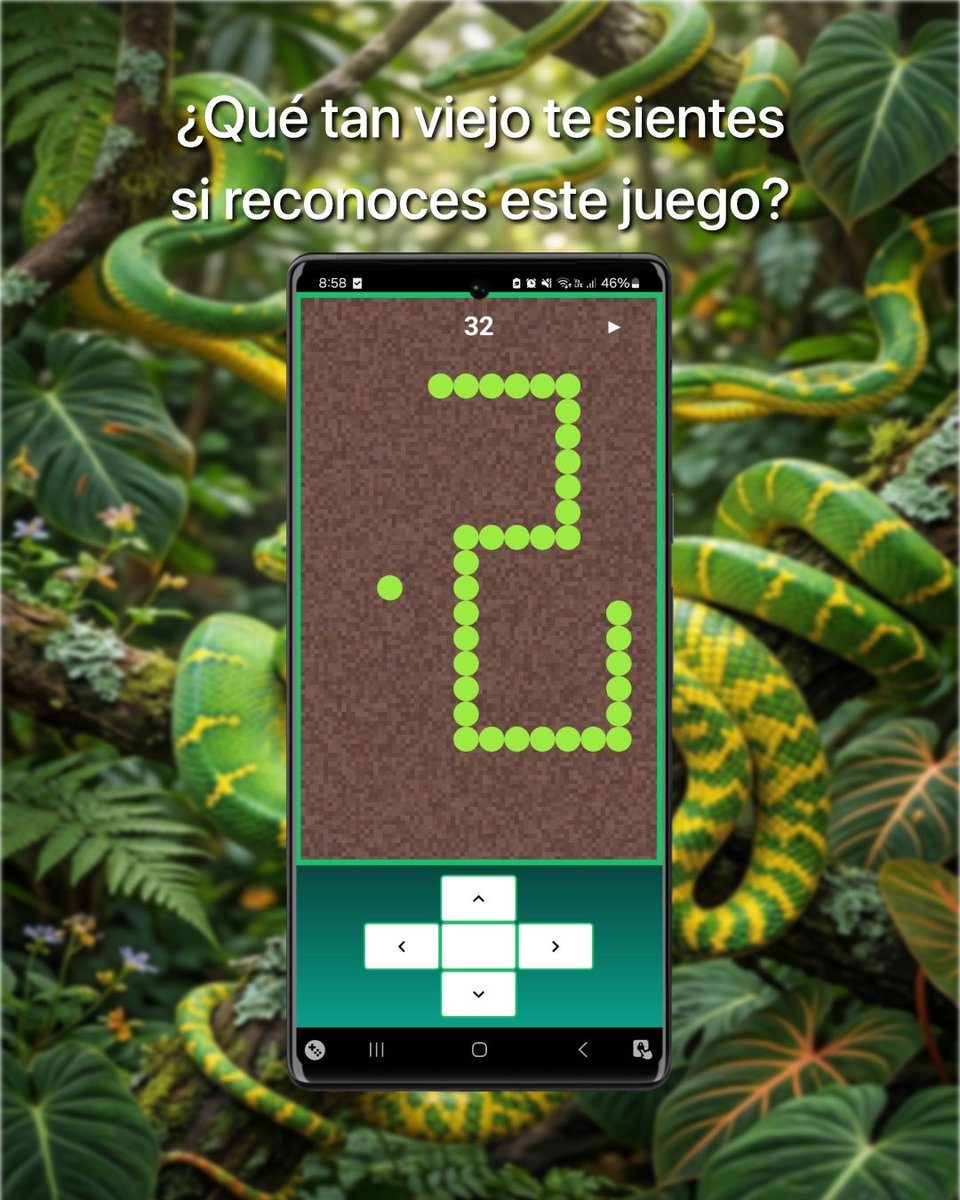 timetoapps's tweet photo. 🐍 ¡El JUEGO que DEFINIÓ una generación regresa para volarte la cabeza! 🤯 
Descarga GRATIS Snake Classic App y compruébalo: https://t.co/G5ZJ62HyNa 

#videojuego #videojuegos #snakeclassic #app #apps #game #México #Brasil https://t.co/PSUhlPCAav