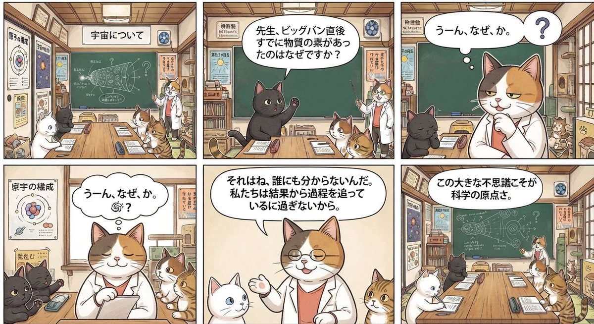 yukinosuke202's tweet photo. あるところに猫塾がありました。
猫の先生のもとで宇宙や地球、生物や人間について学びます。#宇宙 https://t.co/CxwI716Yx6