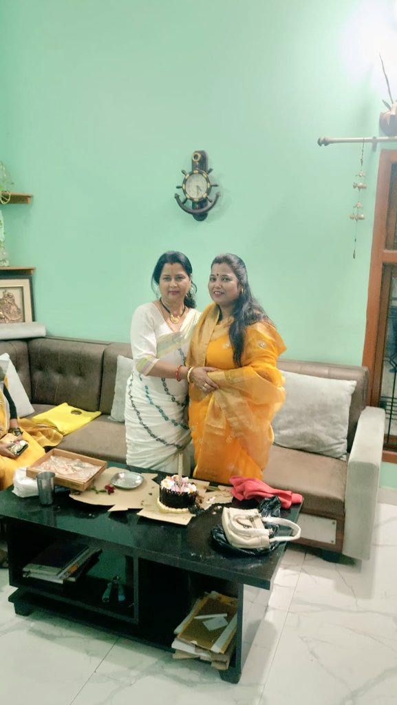 CPPandeybjp's tweet photo. मेरे सफल दूसरे कार्यकाल के पांचवे वर्ष पर मेरी महिला मोर्चा की सभी बहनों के द्वारा मेरे आवास पे खुशी मनाया गया ❤️ https://t.co/ru1uuFOGbT