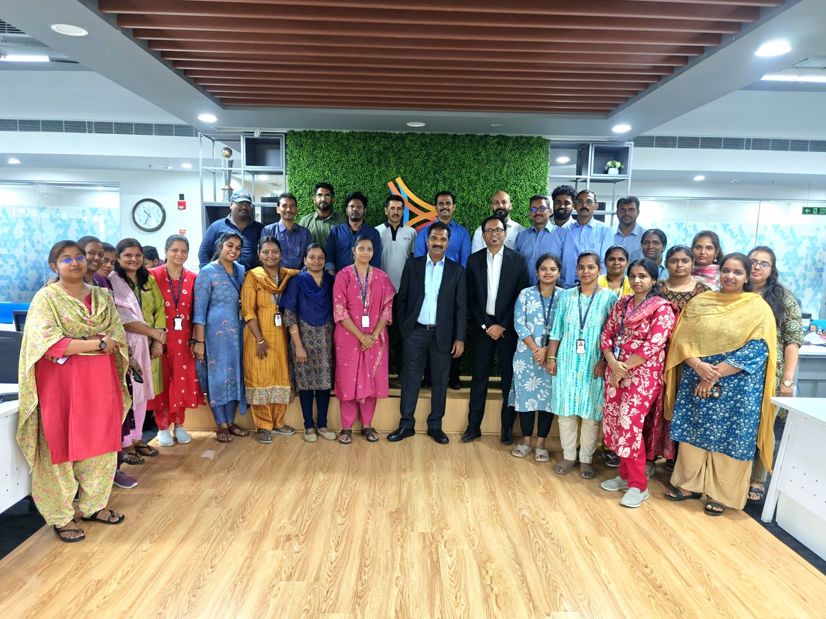 TPFSoftware's tweet photo. @TPFSoftware Chennai welcomed our new CEO &amp; GM, Hari Prasad, with a gathering and cake-cutting celebration. 

#TSI #NewBeginnings #MoveForwardTogether #TPFSoftware https://t.co/UOD5Nc5dru