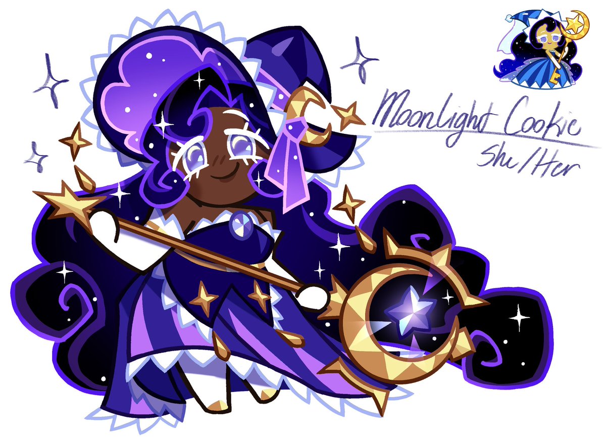 cheezitkid1's tweet photo. Its been a while since i last did a moonligjt cookie redesign LMAOO

#cookierunkingdom #cookierunovenbreak #cookierun https://t.co/nvd78f0urX