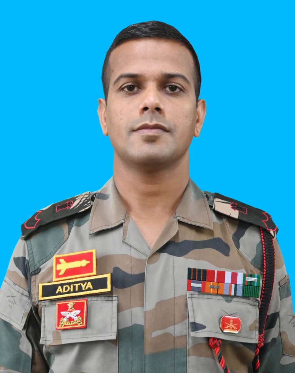 NCC_OTA_Kamptee's tweet photo. VALOUR AND COURAGE INSPIRING A GENERATION! 
 
Major Aditya Pratap Singh, SC, SM, awarded Bar to Shaurya Chakra on #IndependenceDay2026,for his act of gallantry while fighting insurgents along the Indo-Myanmar Border in Arunachal Pradesh. His indomitable courage, unwavering devotion to duty and relentless zeal embody the highest traditions of the Indian Army.
 
 Proud moment for #NCC_OTA_KAMPTEE, 
officer is posted as an instructor in Officers' Training Academy, Kamptee. His presence inspires every trainee to dream higher, train harder and serve with Honour. A true role model, a fearless soldier and an enduring symbol of courage and commitment.

#ShauryaChakra #IndianArmy #NCC #OTAKamptee #Valour #ServiceBeforeSelf
@HQ_DG_NCC
@PRODefNgp
@NccDteAPandT
@NCC_Bih_Jhar
@NCC_Dte_Delhi
@NCC_Dte_Gujarat
@NCCDteJKL
@Dte_kargo
@NCC_KER_LAK_DTE
@ncc_dte
@NccDteMPCG
@nccner
@CPhhp
@NCCDteOdisha
@NCCDteRajasthan
@NCCDte_TNPAN
@NCCUttrakhand
@NCCDteUP
@nccwbskm