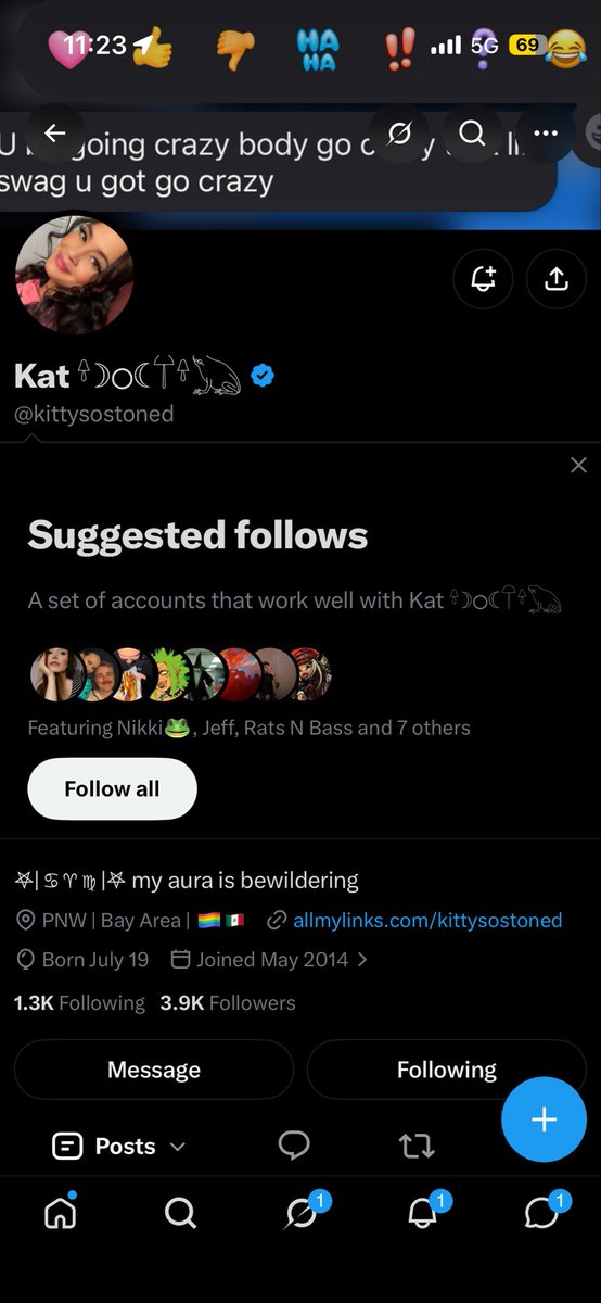 susb3000's tweet photo. guys check your accounts, there are people pretending to be others, please stay safe https://t.co/wbJaPobqDd