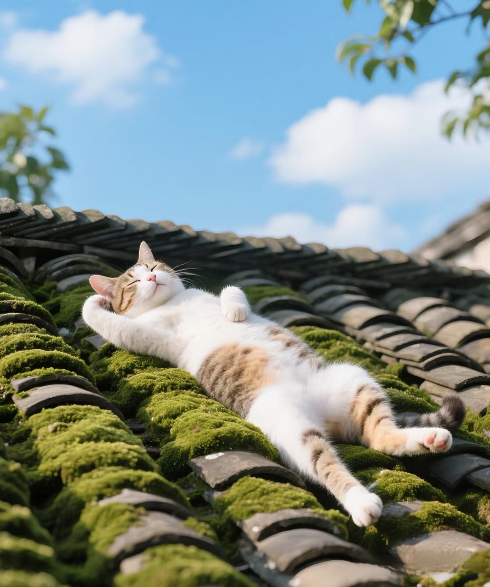 ivan11112846's tweet photo. Just caught this sun-dappled alley cat napping on a warm windowsill—city quiet hits different on lazy afternoons ， https://t.co/6bd0piuqRi