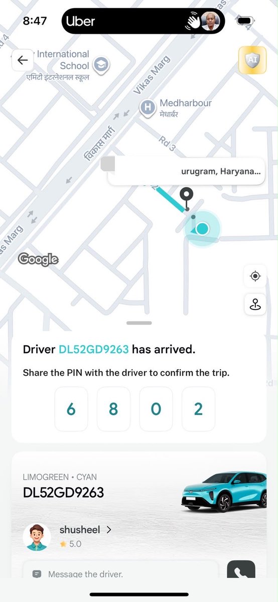 Shrutieaa's tweet photo. @in_greensm hi there! Being late to board the cab was on me, and I completely understand if the driver wanted to refuse the ride. That’s fair. But what is NOT fair is deliberately refusing to cancel the ride and leaving me stuck.

The driver was standing downstairs outside my house the entire time, yet he didn’t cancel the ride. Since the ride was still active on my app, I couldn’t book another cab. I had to wait during busy office hours and eventually book an Uber just to leave.

You are no one to “punish” a customer for being late. If you don’t want to take the ride, simply cancel it. Deliberately keeping the ride active and making the customer wait is extremely unprofessional and outrageous.

@in_greensm please look into this and make sure your drivers understand that customers deserve basic courtesy and professionalism. There have already been far too many such incidents reported across India.

#GreenSM #CustomerService #CustomerExperience #CabService #RideHailing #India