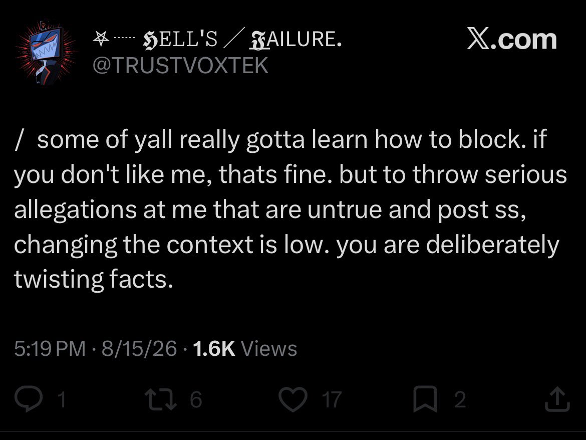 MANKlNDS's tweet photo. ❥ : Okay lol one of my moots brought this to my attention so I'd like to address it since I don't particularly like having people throwing rocks and hiding their hands esp when it comes to being oddly hostile towards me sooo https://t.co/vqD9m3YKbr